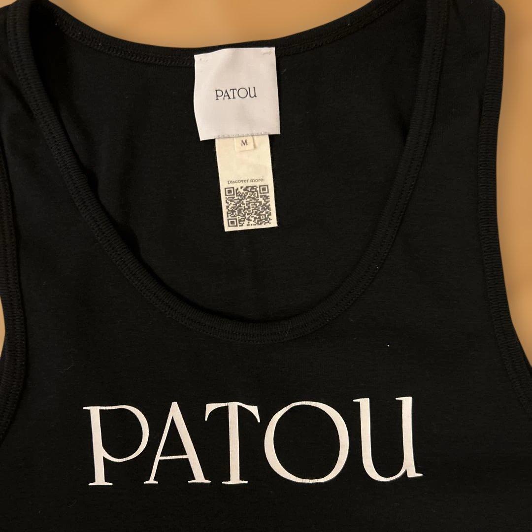 PATOU ブラック タンクトップ Mサイズ