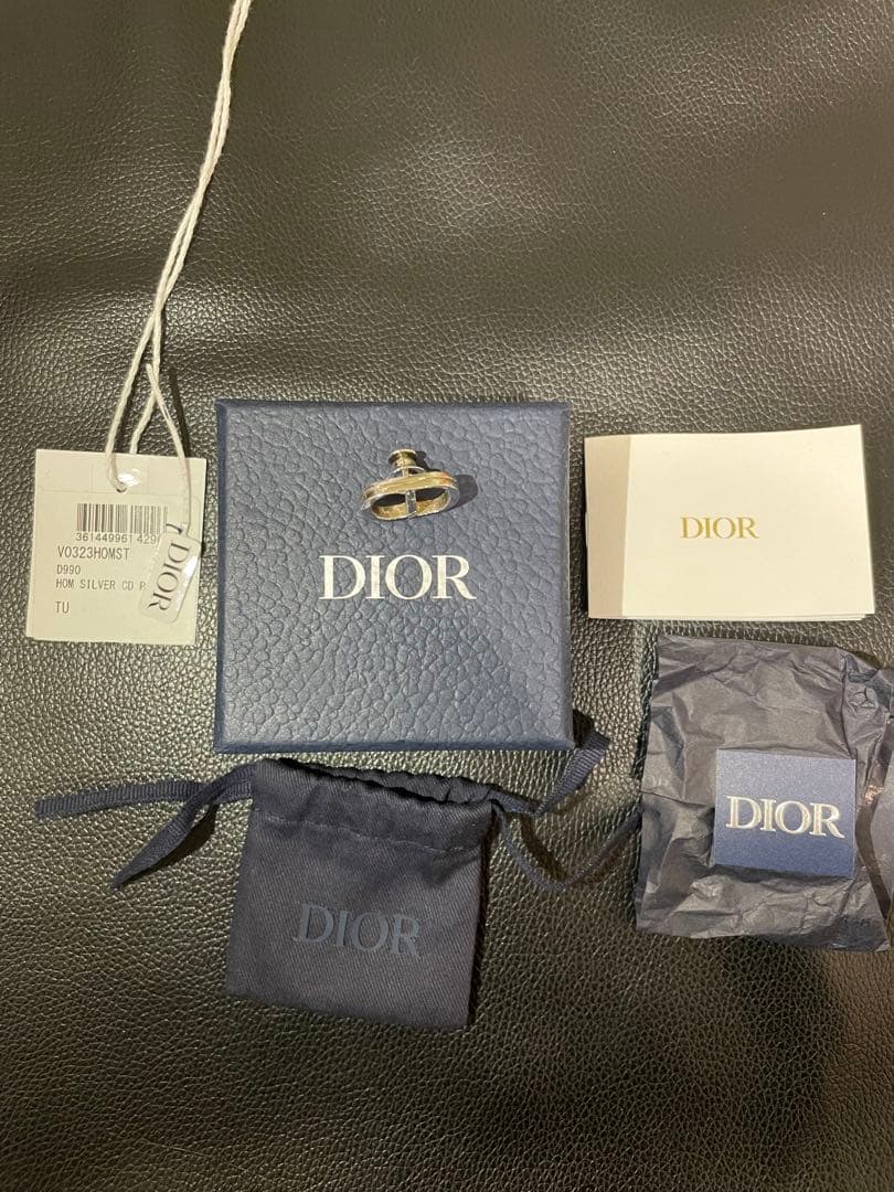 【正規品】ChristianDior SV925 ブローチ CD IKON
