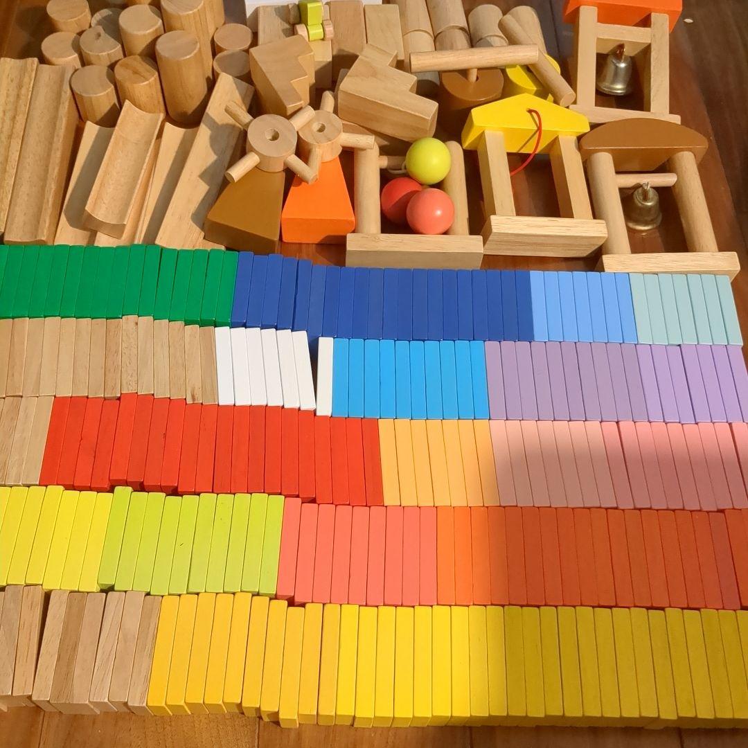 ニチガン　ドミノ　大量　積み木