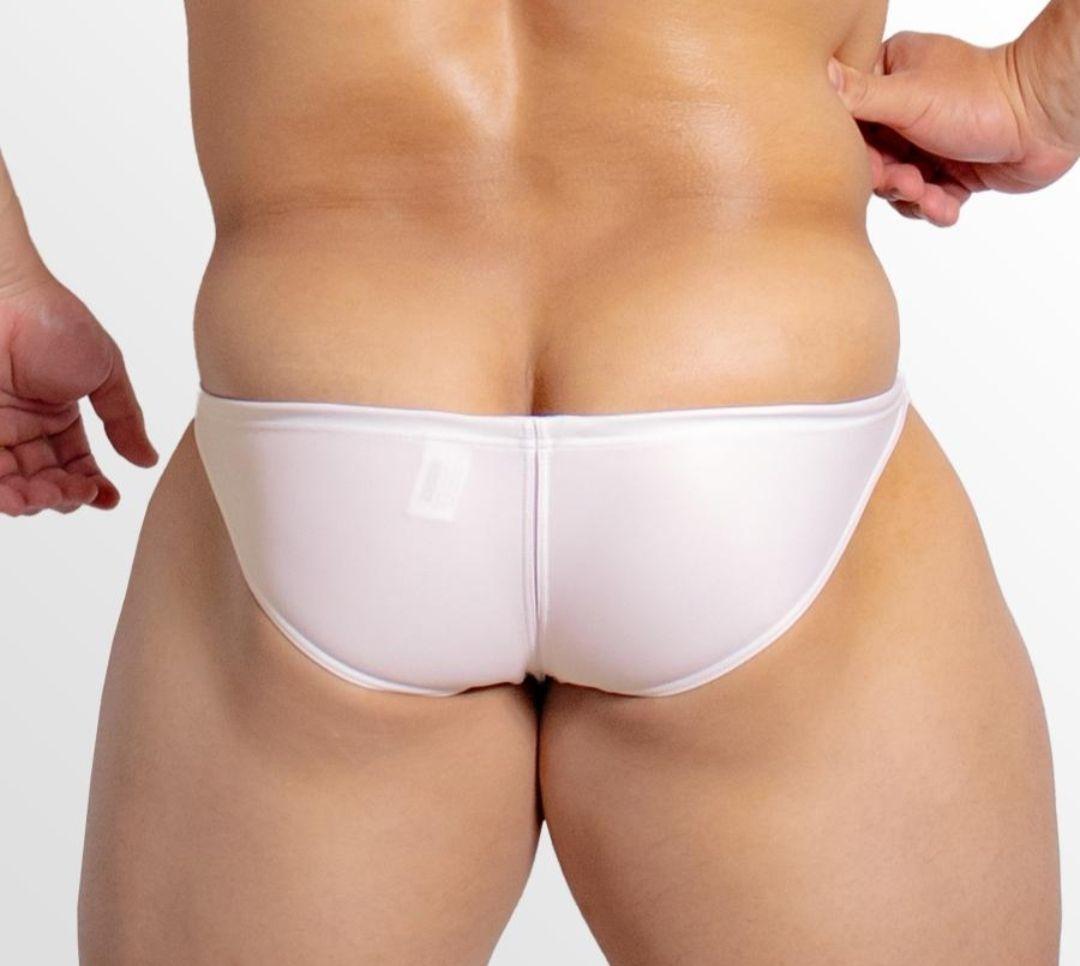 EGDE 競パン UNIGHT スイムウェア　ビキニローライズホワイトＬサイズ