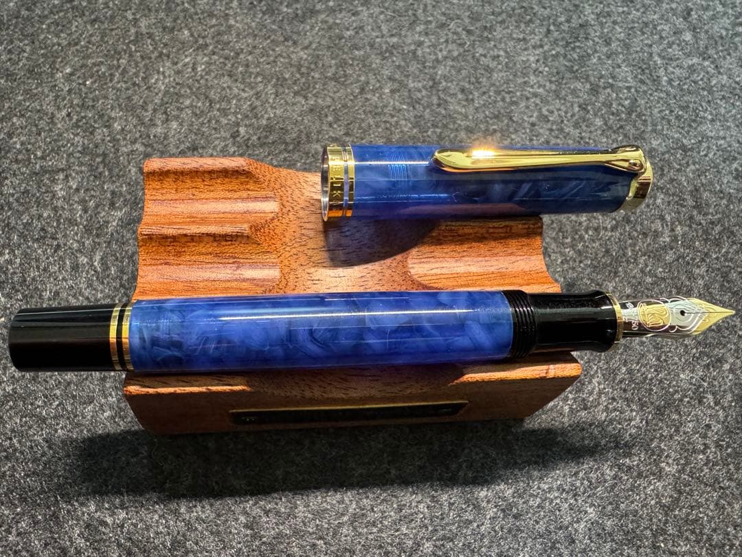 ペリカン 万年筆 スーべレーン M800 ブルー・オー・ブルー EF