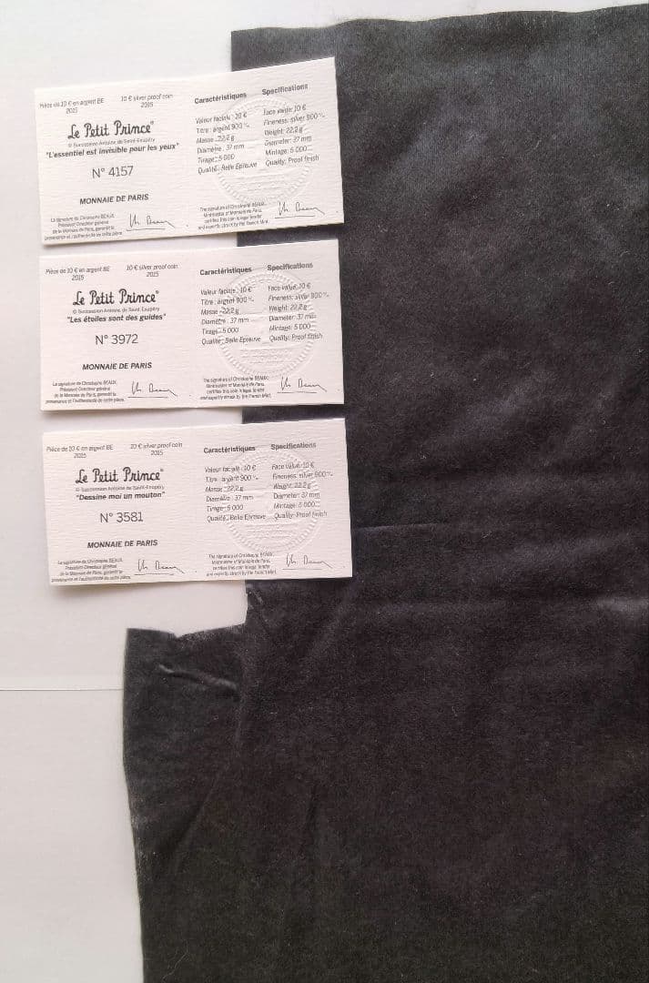 Monnaie de Paris 星の王子さま 記念硬貨セット