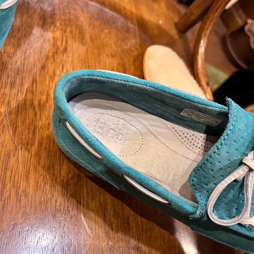 【極美品】UGG M CHESTER 26㎝UGG ターコイズ モカシン