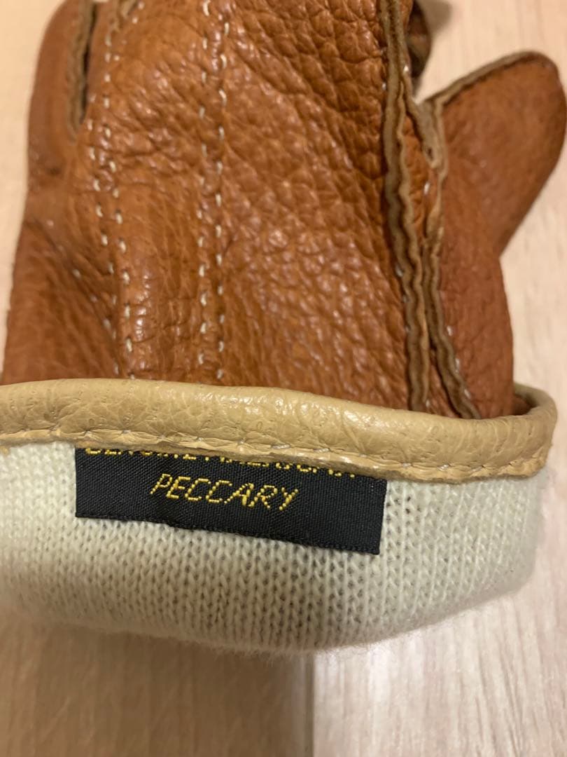 restelli手袋　ブラウン　MILANO