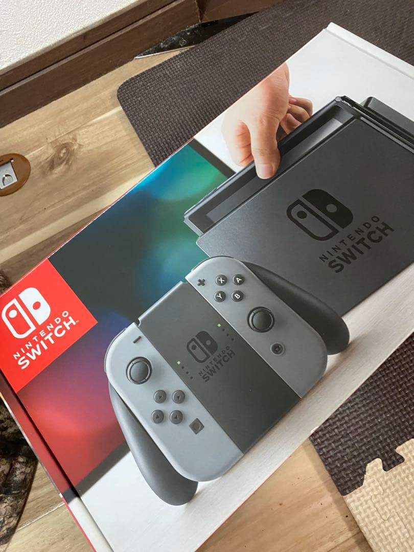 Nintendo Switch ニンテンドースイッチ本体　グレー ⑦