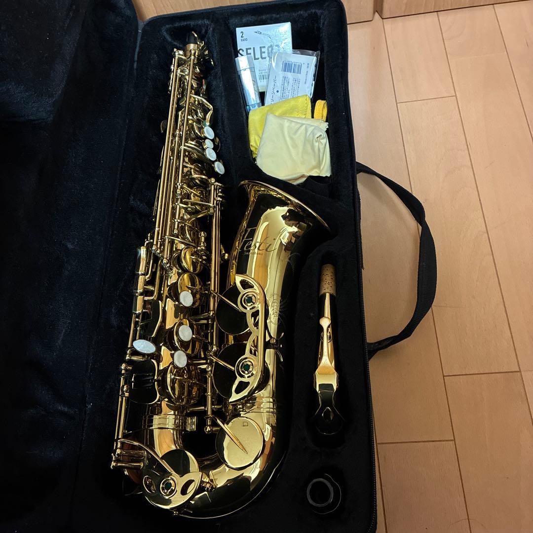 今週末で出品終了⭐︎Festiゴールド アルトサックス 島村楽器