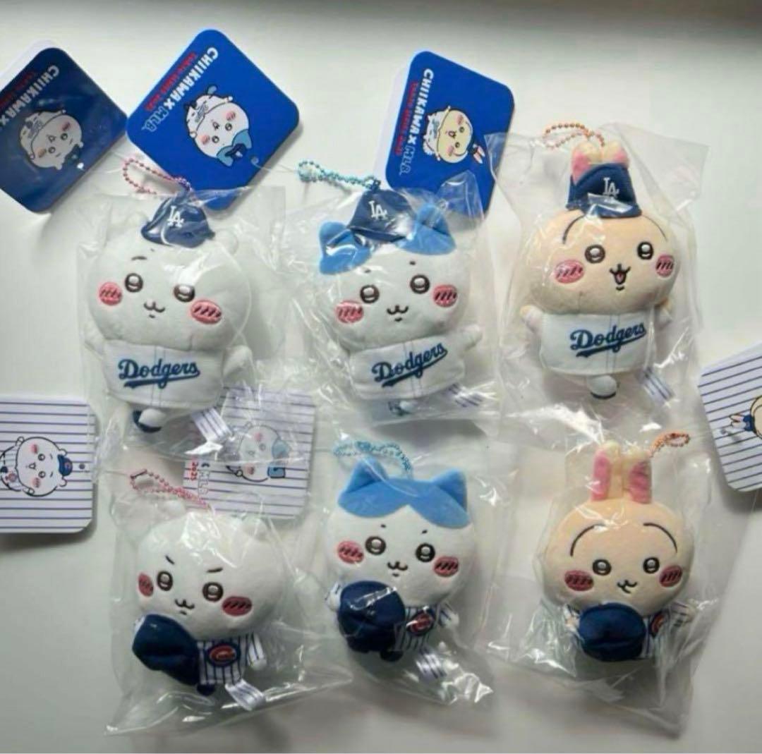 ちいかわ MLB TOKYOSERIES 2025 マスコット　6点セット×6