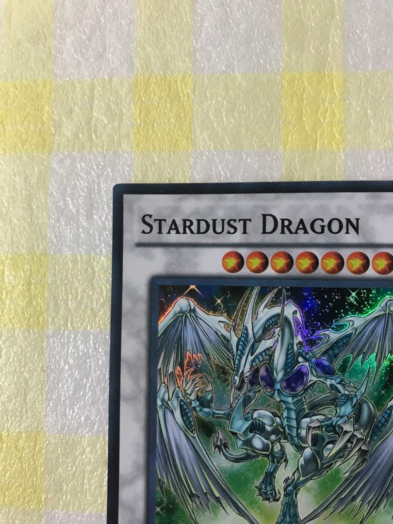 遊戯王　スターダストドラゴン　日本語版と英語版2枚セット