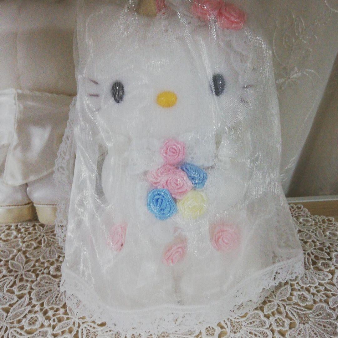 【激レア】ハローキティ　ウエディングドール ぬいぐるみ セット