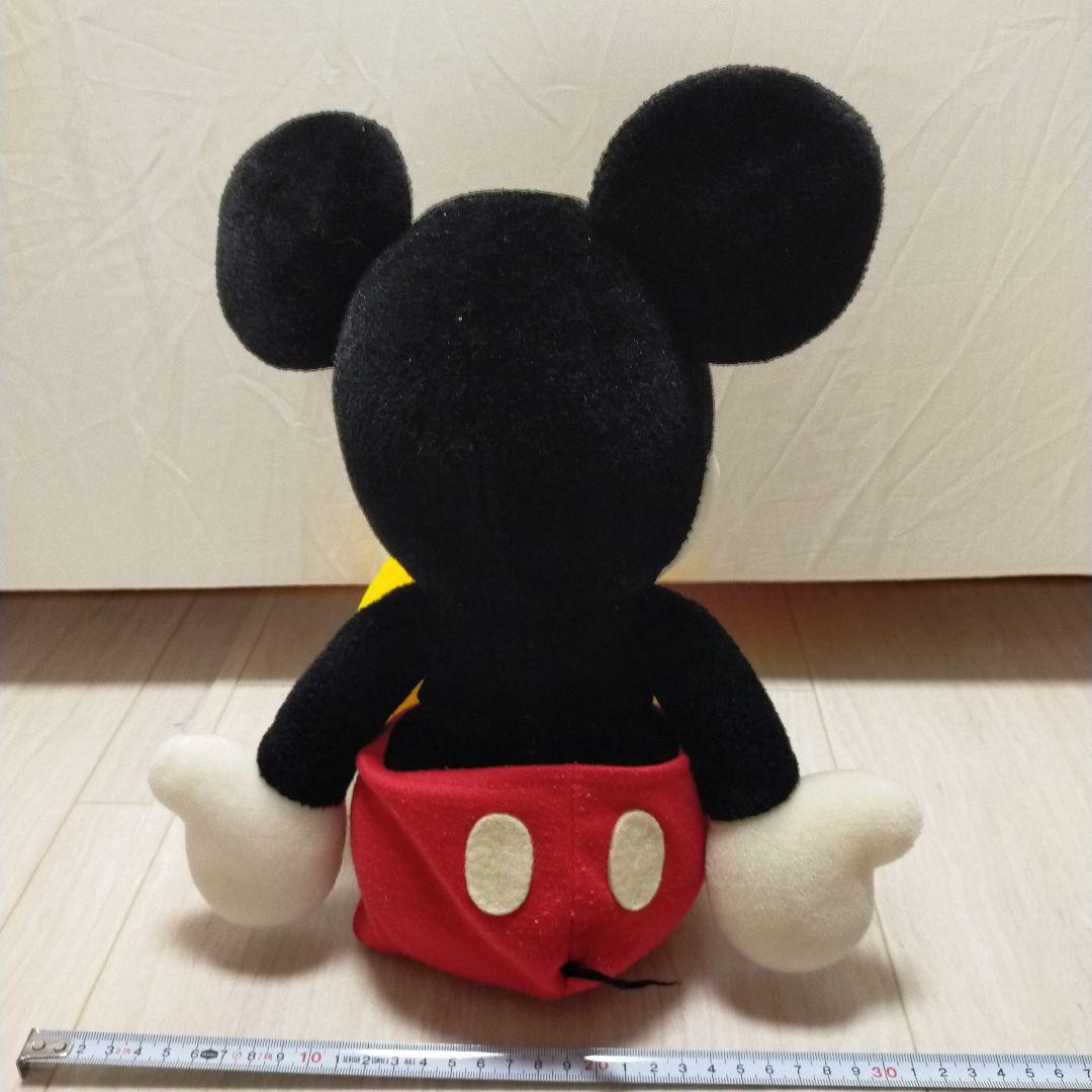 ミッキーマウス ぬいぐるみ 約40cm　白　ホワイト