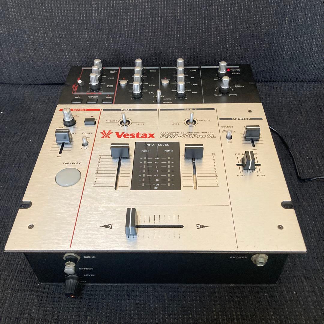 ジャンク品！少しガリあり！ Vestax PMC-05Pro SL DJミキサー