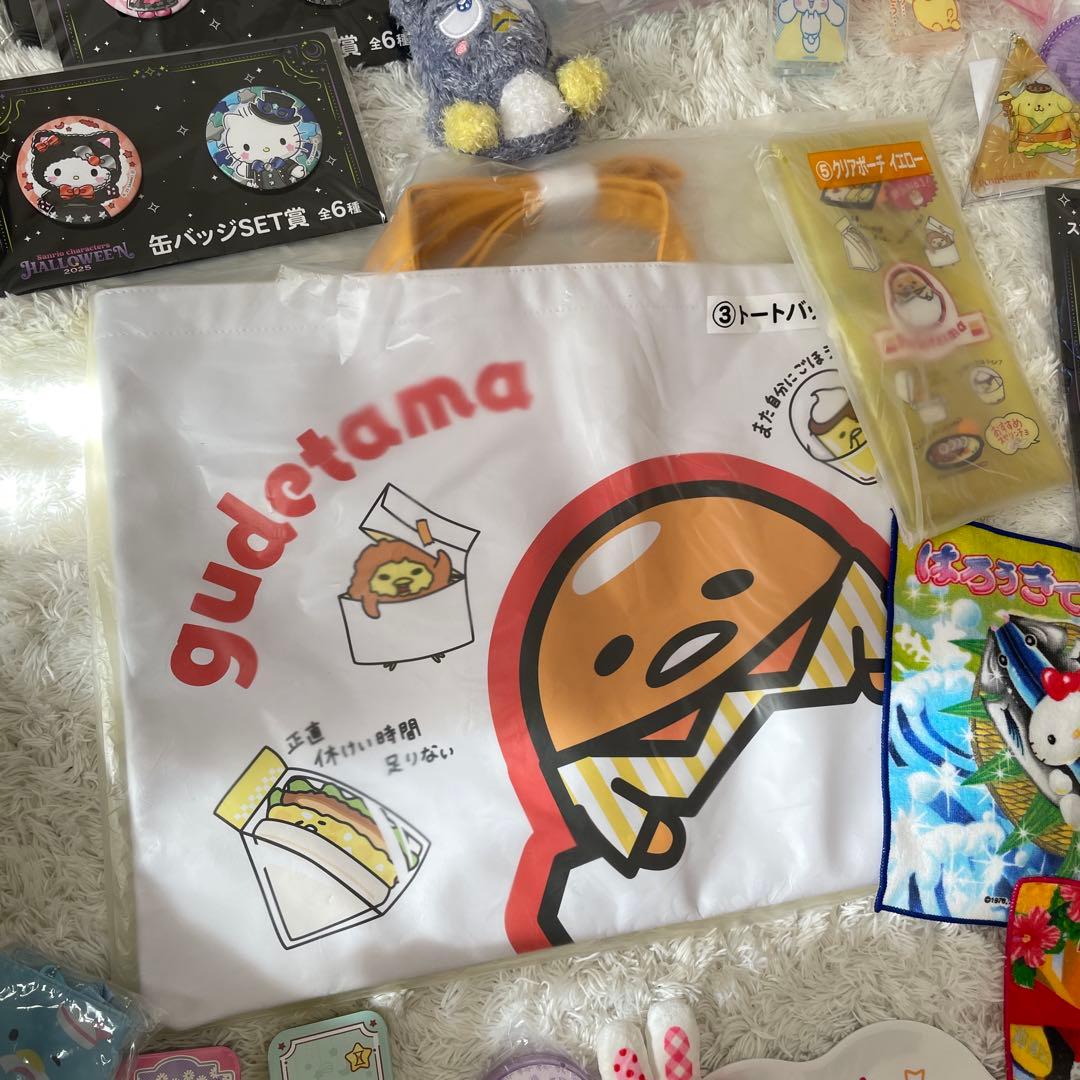 ☆☆サンリオまとめ売り☆ぬいぐるみ・置時計・ハンカチ・バッグ・キーホルダー等☆☆