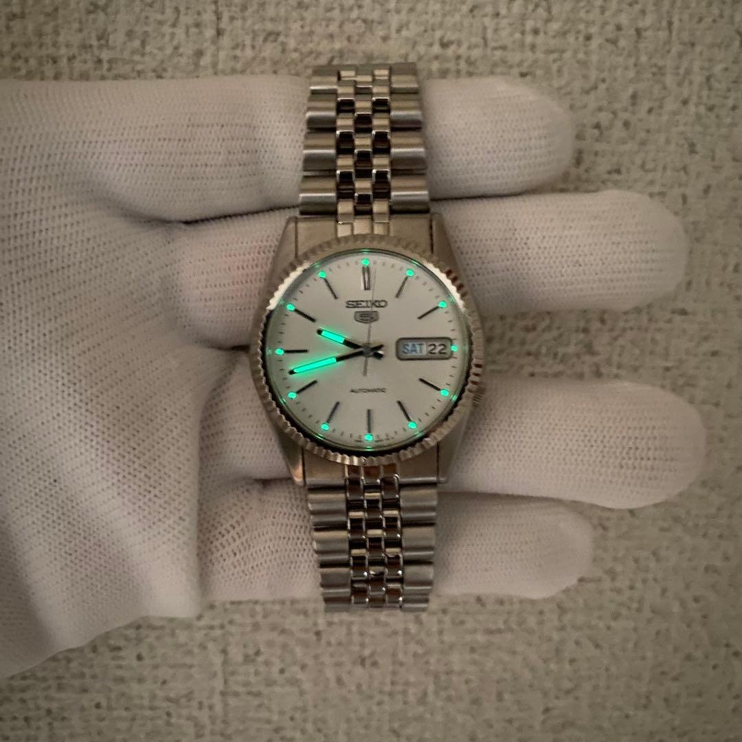 SEIKO 5 自動巻 7s26-0500セイコーファイ。