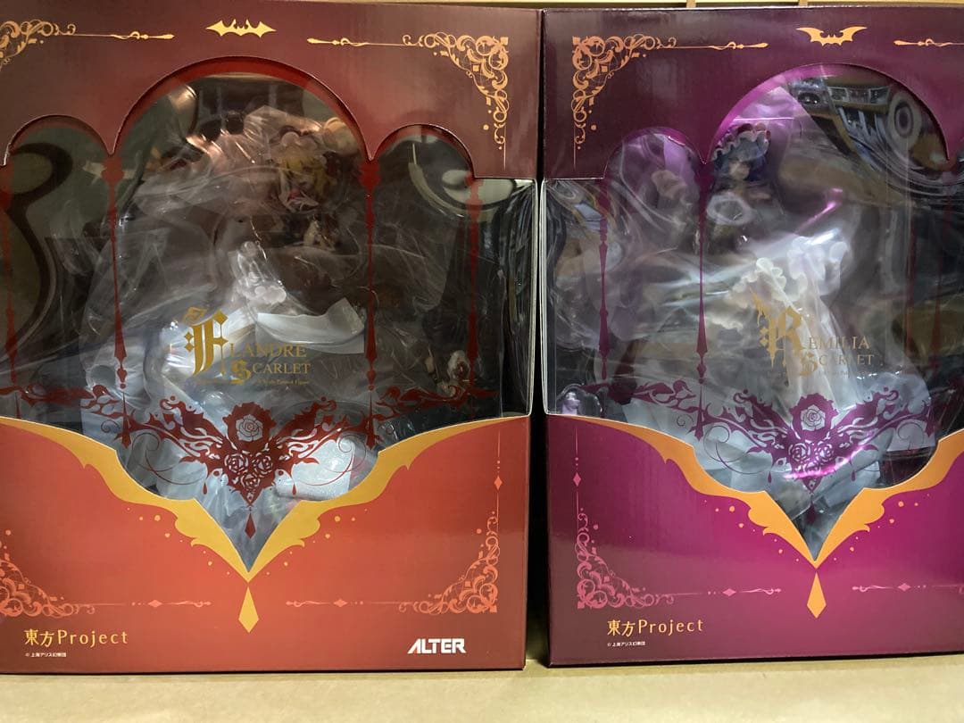 東方　アルター　2体セット レミリア フランドール スカーレット姉妹 フィギュア