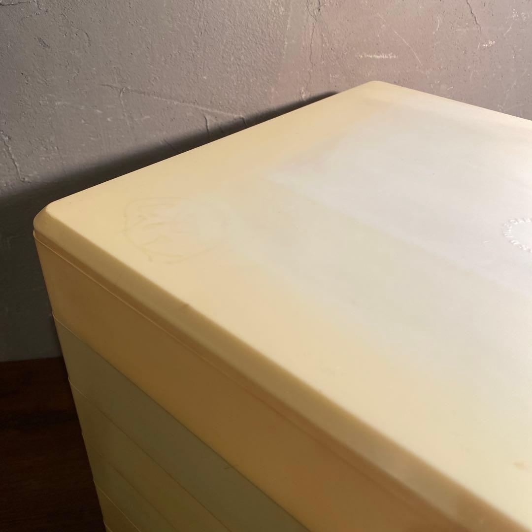 昭和レトロ 五段書類入れ 小引き出し 収納 レトロポップ スペースエイジ