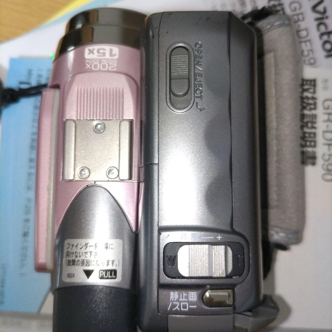 Victor　GR-DF590-P　ピンク MiniDV　SDカード 両対応