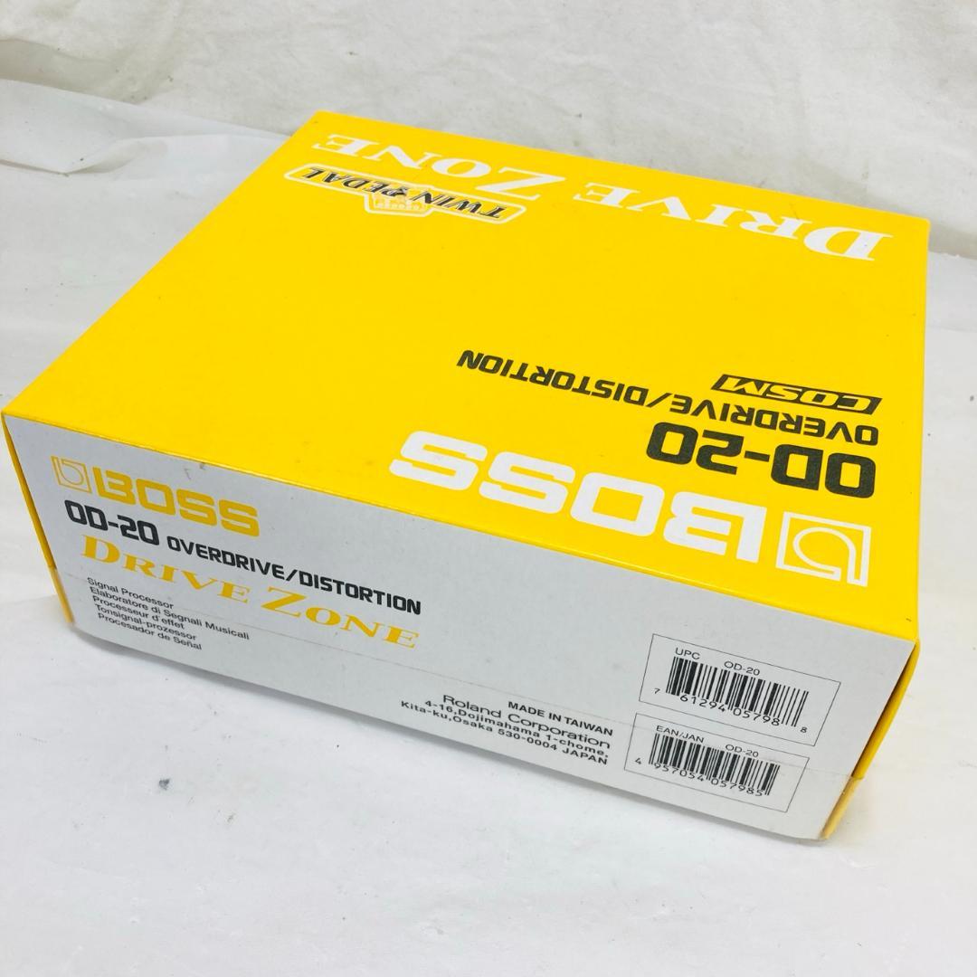希少 BOSS OD-20 DRIVE ZONE エフェクター ツインペダル