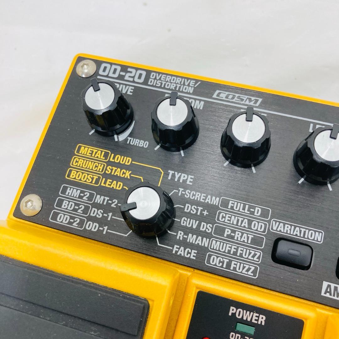 希少 BOSS OD-20 DRIVE ZONE エフェクター ツインペダル