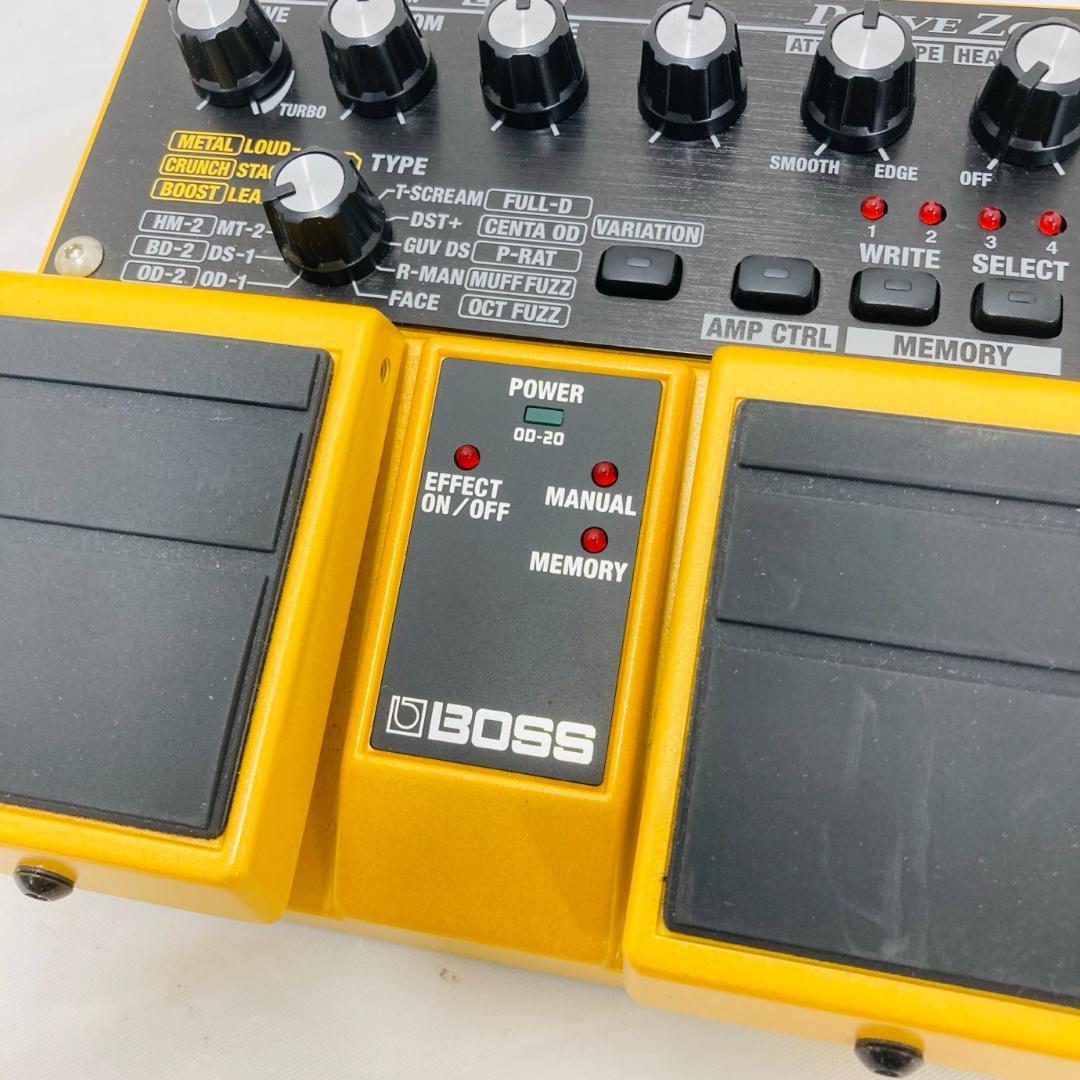 希少 BOSS OD-20 DRIVE ZONE エフェクター ツインペダル