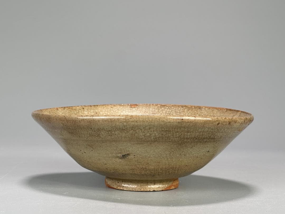 李朝時代　李朝　平茶碗　茶碗　 時代共箱