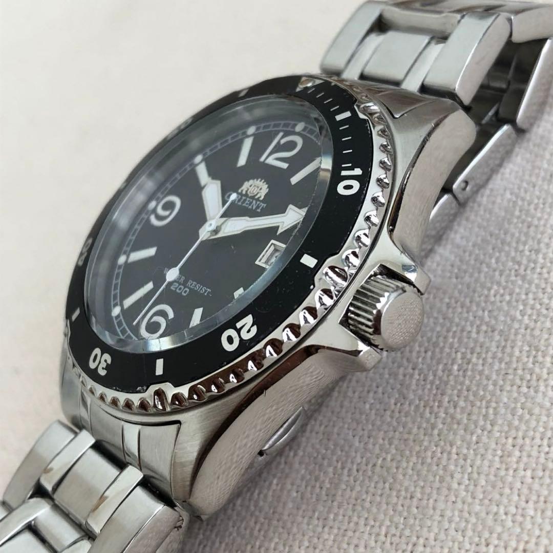 《中古》ORIENT オリエント　ダイバー　200 クォーツ　腕時計
