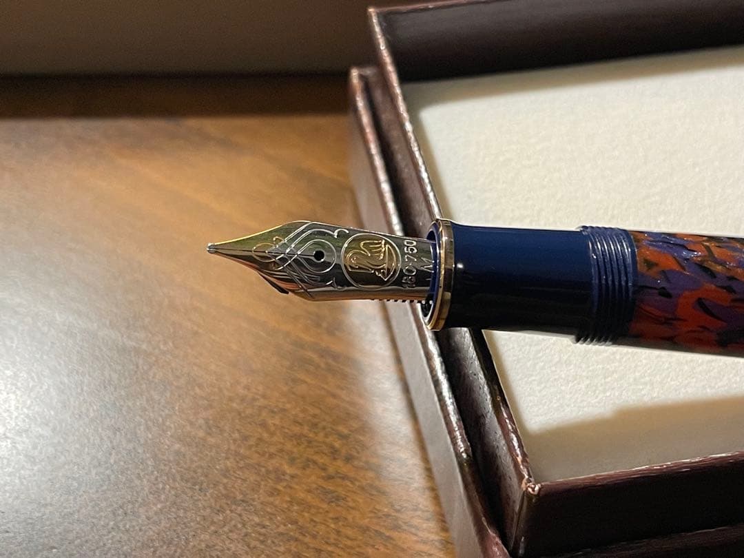 万年筆　Pelikan ペリカン　スーベレーンM800 ストーンガーデン　M字