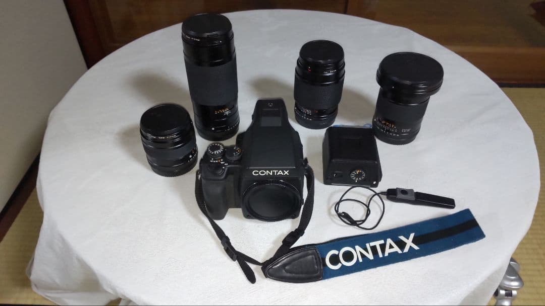 CONTAX 645一眼レフカメラセット レンズ4本付き