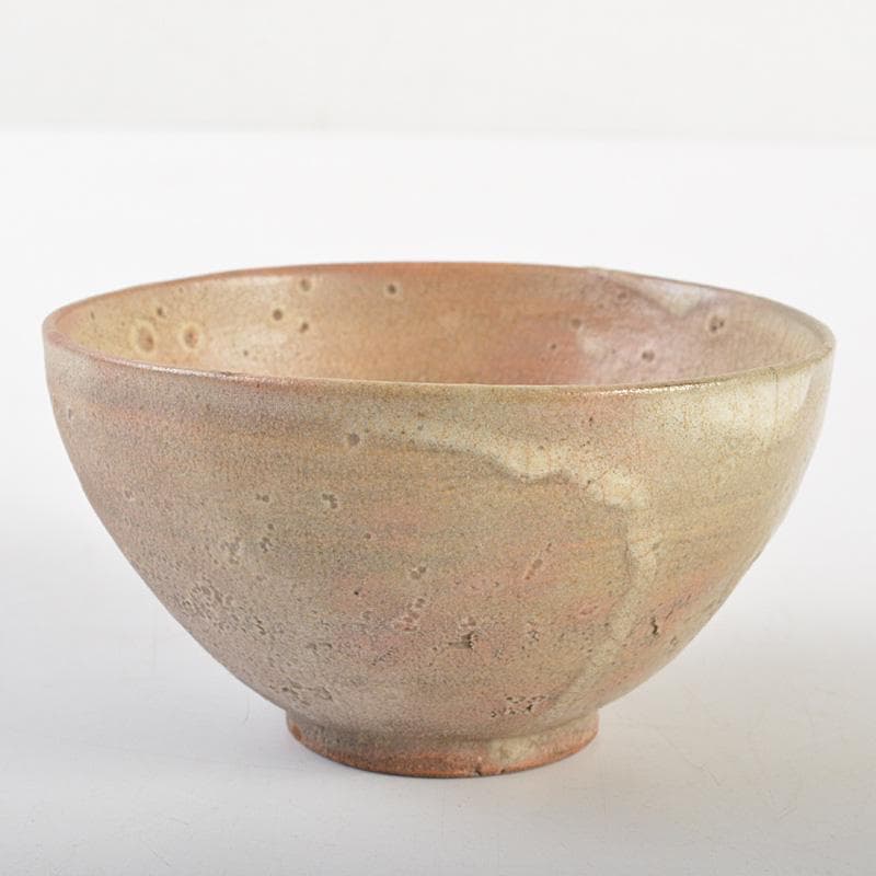 朝鮮美術　李氏朝鮮　後熊川茶碗　V　R7456