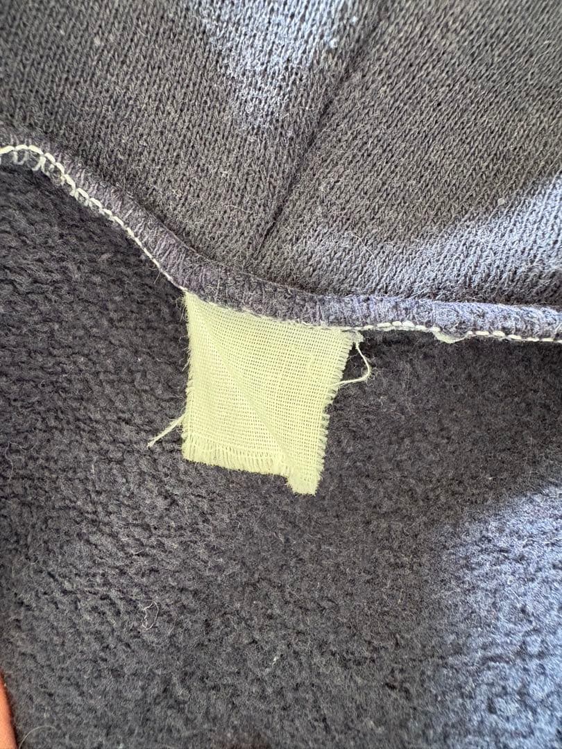 SEARS スウェットジップパーカー片爪 茄子紺 60s US vintage