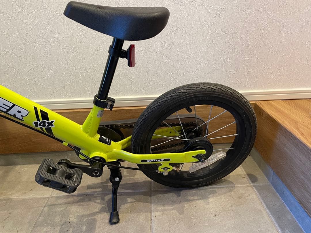 STRIDER 14X バランスバイク イエロー 14インチ　幼児用自転車