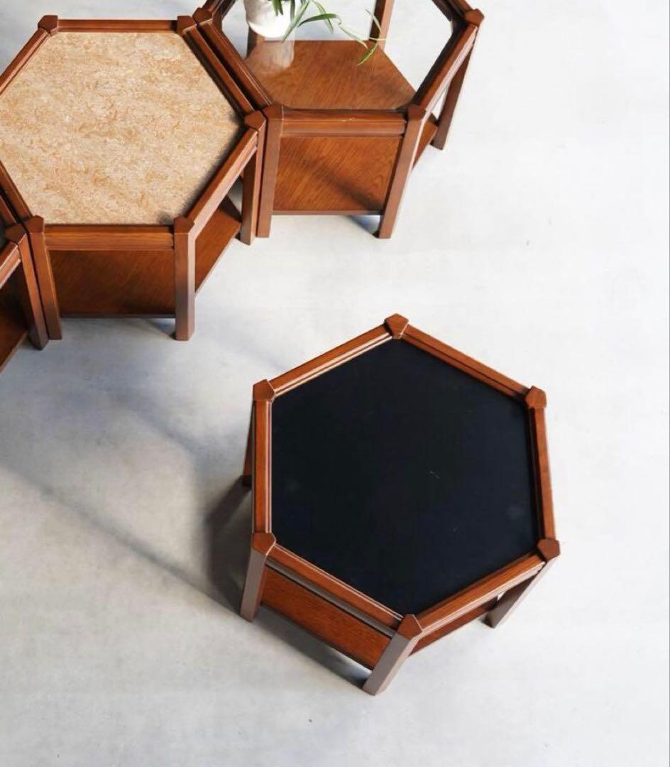 【希少】BROOKS HEXAGON TABLE アクメファニチャー