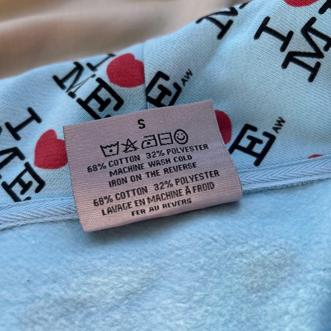 ashley williams I heart me バタフライフーディー 水色