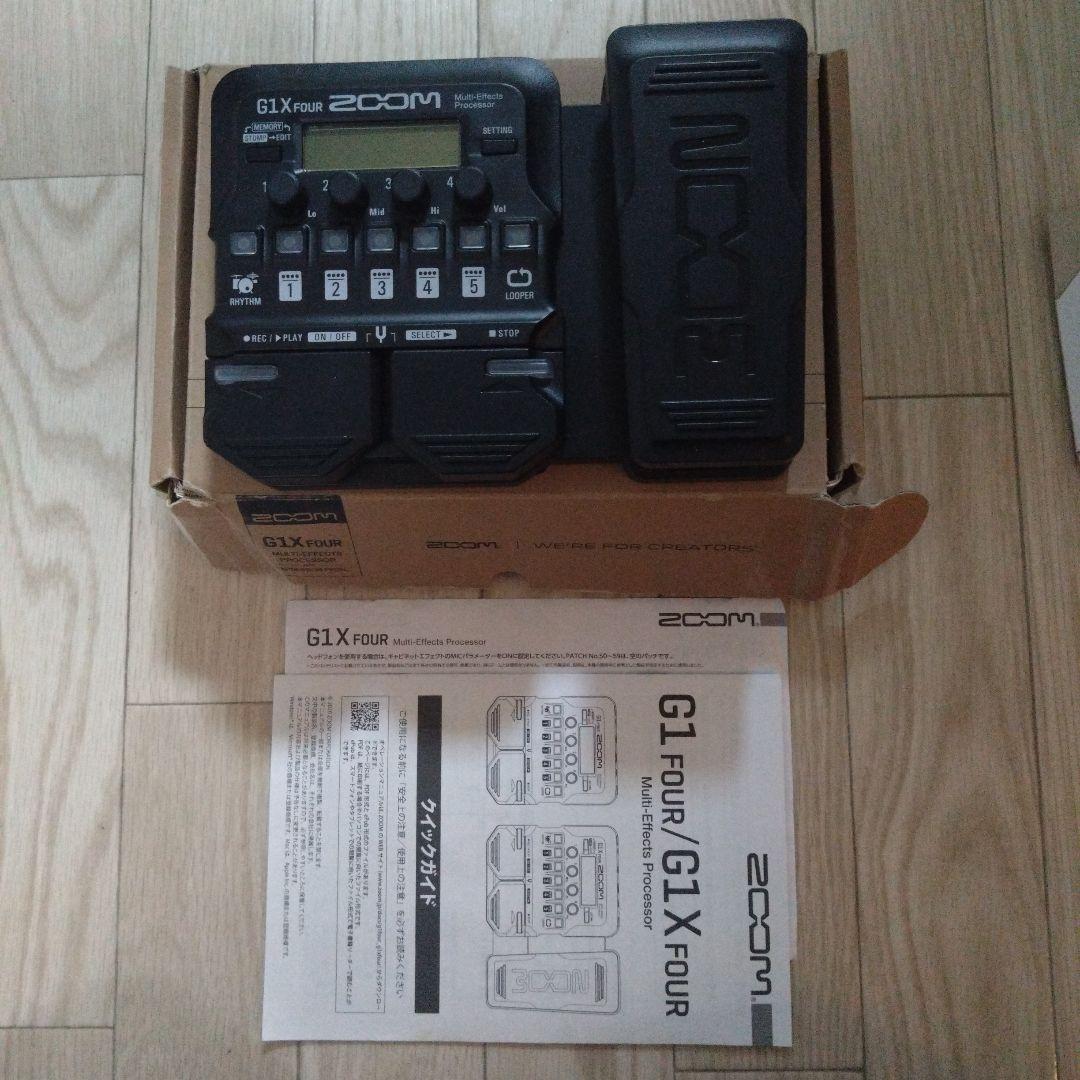 ZOOM G1 X FOUR マルチエフェクトプロセッサー