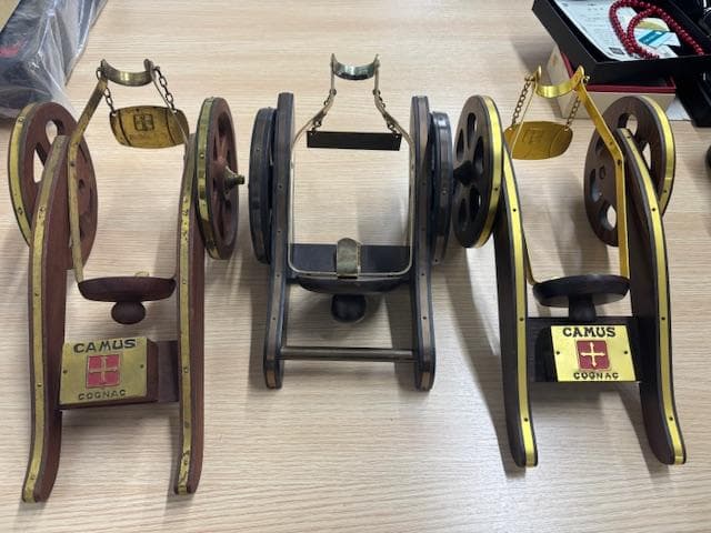 【古酒砲台付きセット】カミュ ナポレオン エクストラ 砲台台座付き