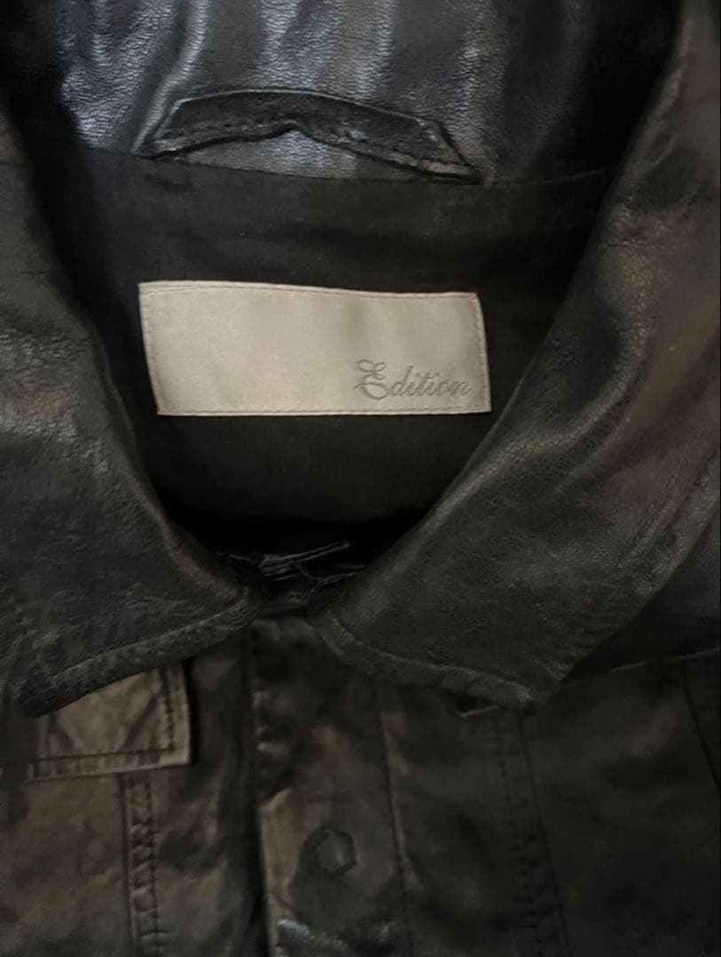 opium archiveレザージャケット