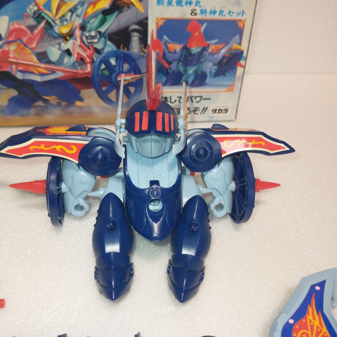 魔神英雄伝ワタル 2 騎神合体 新星龍神丸＆騎神丸セット　組済み