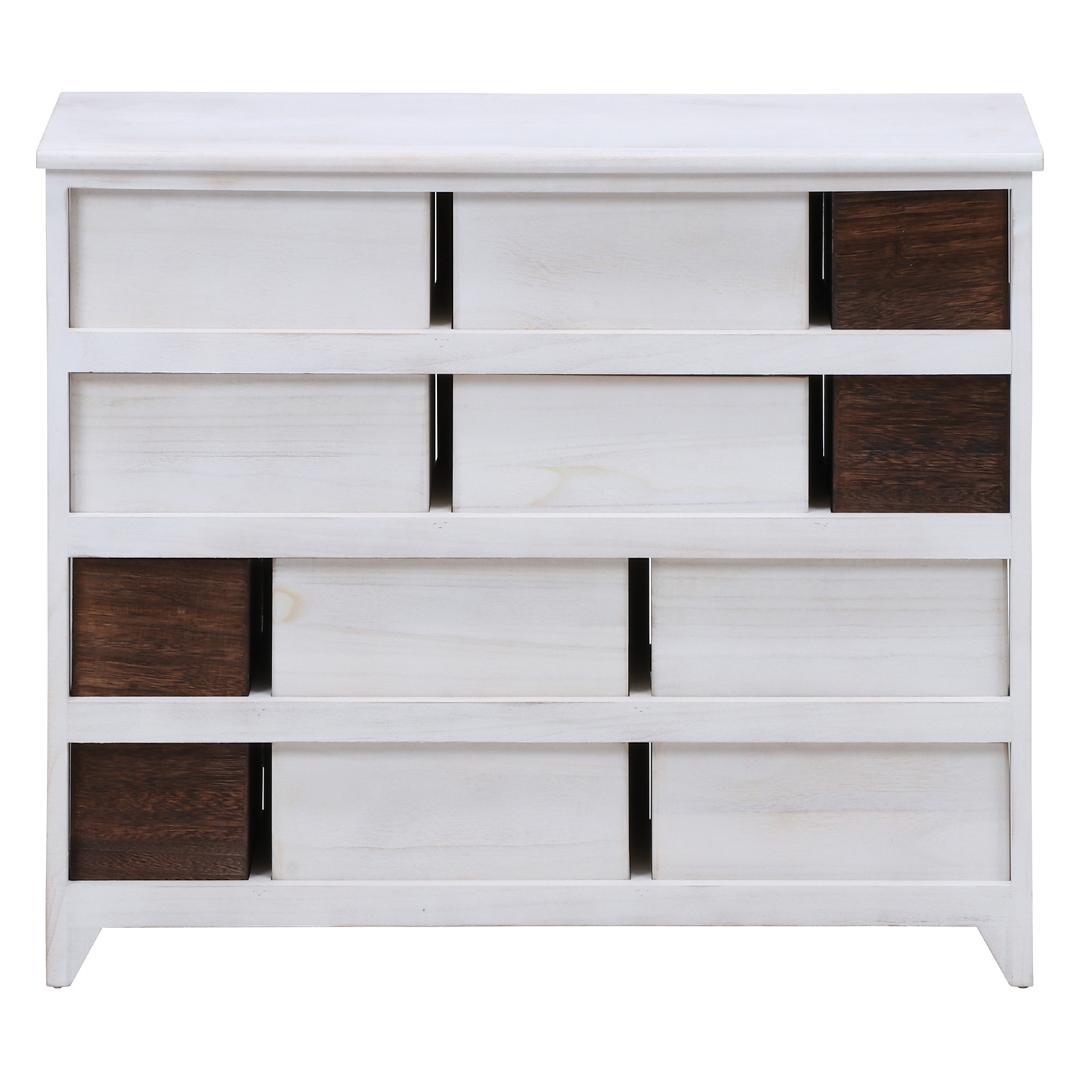 マルチチェスト 4段12杯 幅84 カントリー調