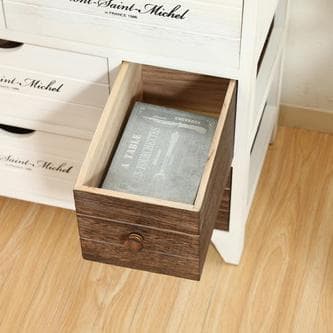 マルチチェスト 4段12杯 幅84 カントリー調