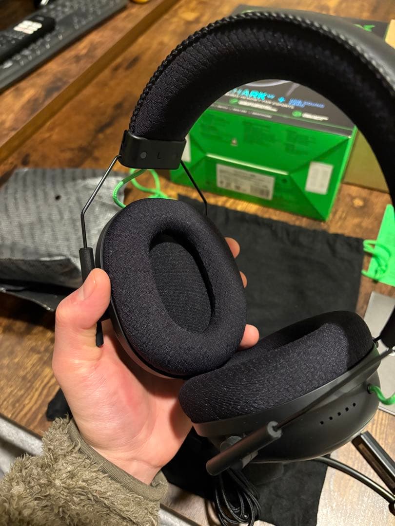 サウンドカード付 Razer BlackShark V2 ゲーミングヘッドセット