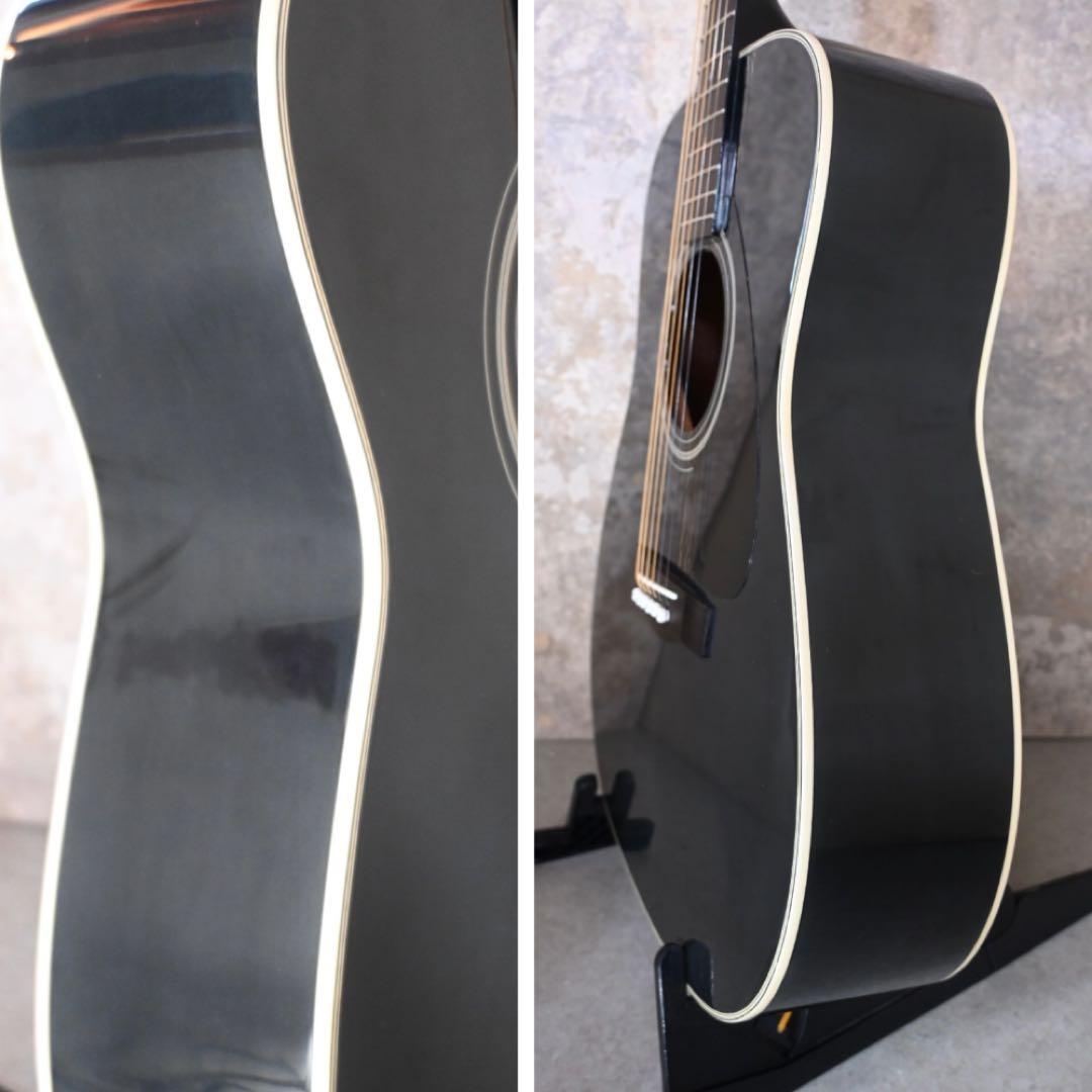【整備・清掃・弦交換済】YAMAHA FG-412 BL アコギ ブラック 黒