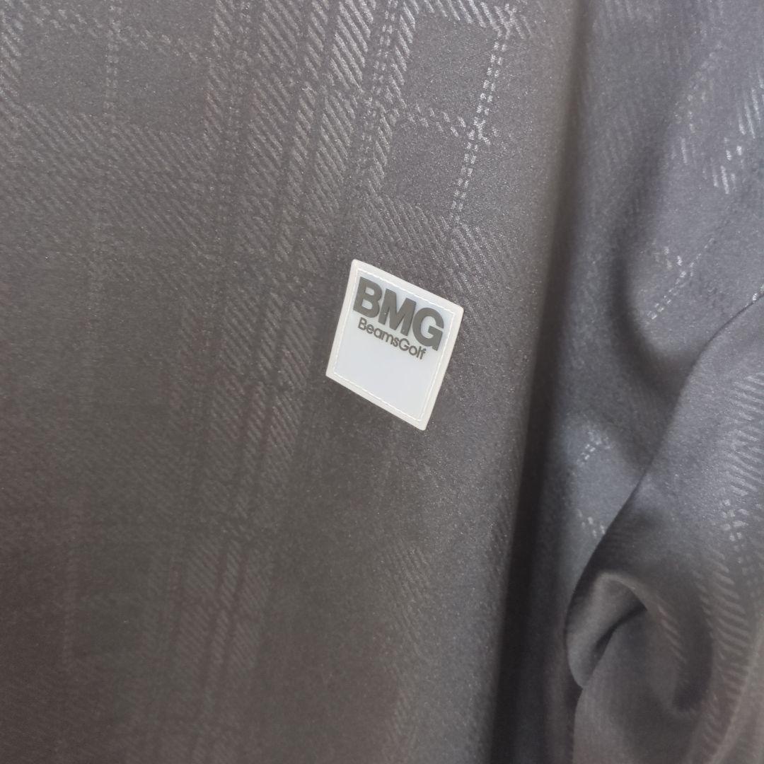 ★美品★BEAMS　GOLF　エンボスチェックモックネック　サイズ　M