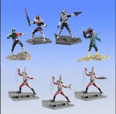 H.G.C.O.R.E. EX仮面ライダー 全7種セット