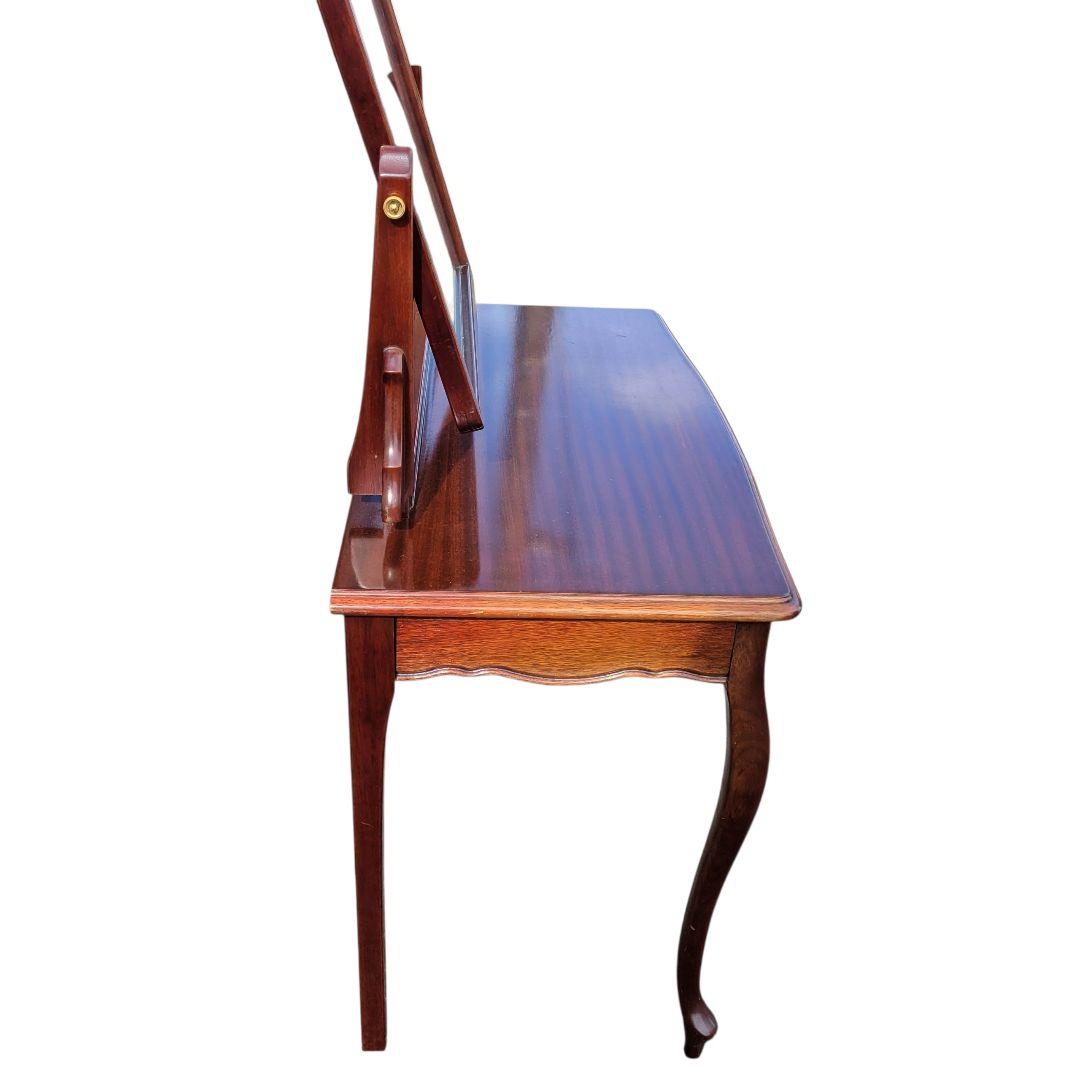 【希少】鏡台 レトロ ヴィンテージ 猫脚 引き出し ドレッサー 机