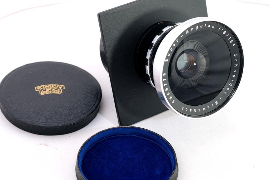 シュナイダー　スーパーアンギュロン　165ｍｍｆ8 ジナーボード付