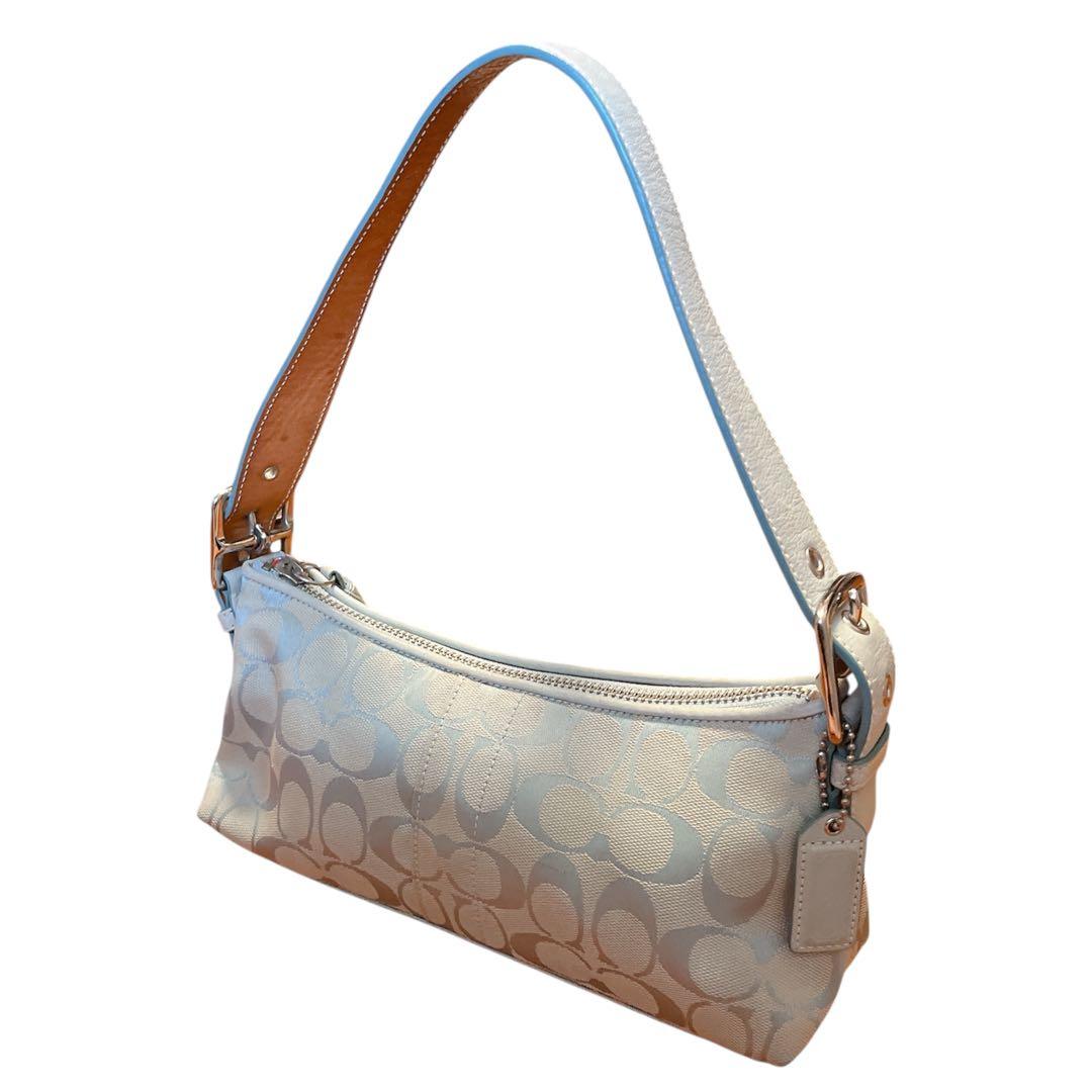 バッグ Coach Baguette Hampton Semi Demi Bag Y2K