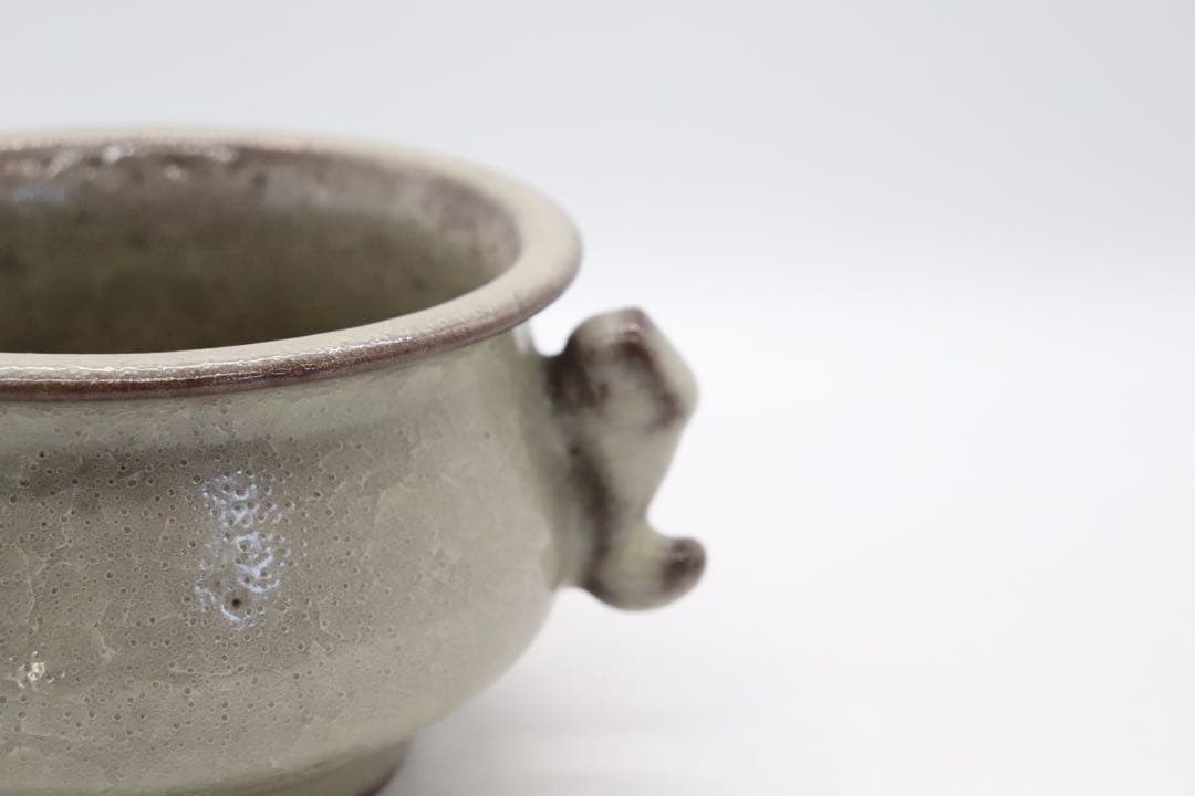 中国　磁貫青磁　香炉　送料込み250225