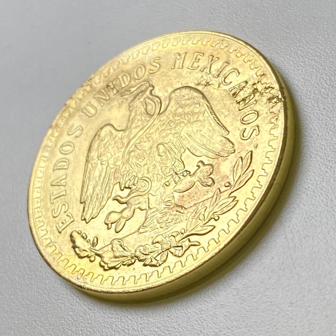 古銭　メキシコ　勝利の女神　５０ペソ　金貨　１８２１／１９２１　詳細不明