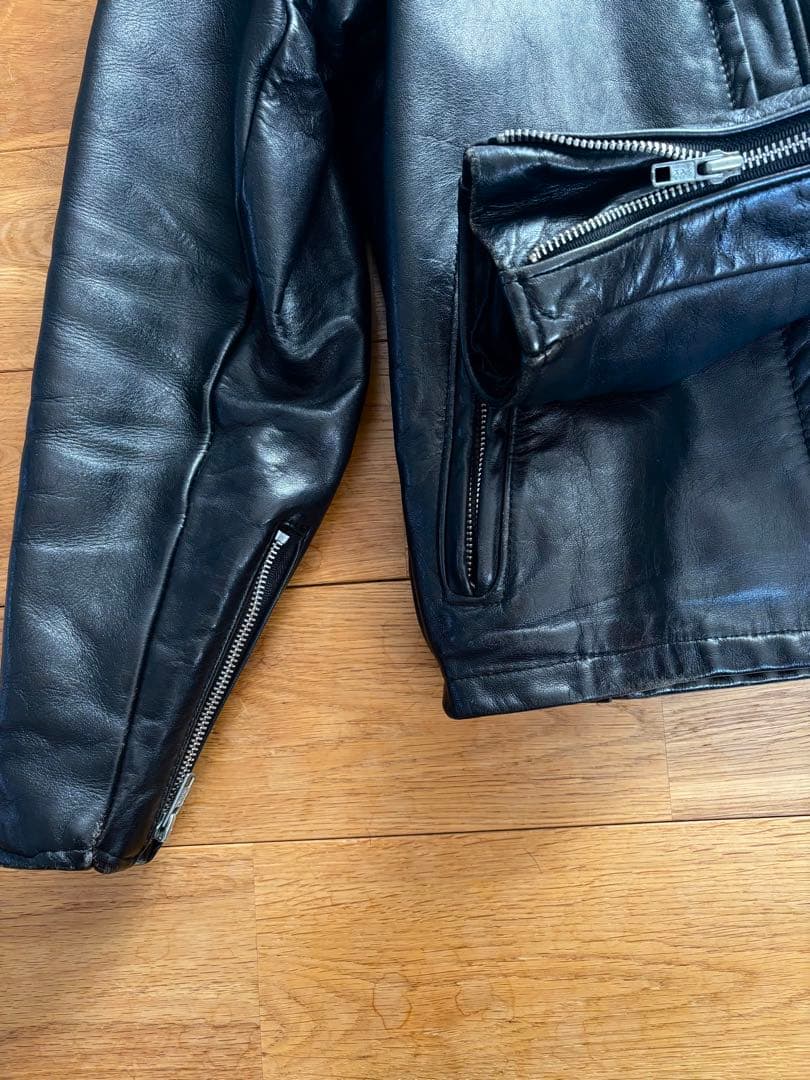 【超美品】Schott641ライダース ボアライナー付 34 レザージャケット