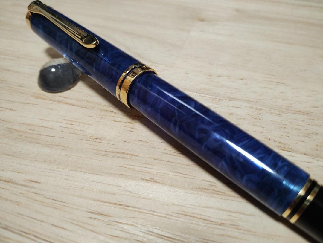 ペリカン ブルーオーブルー IB(Italic Broad)ニブ