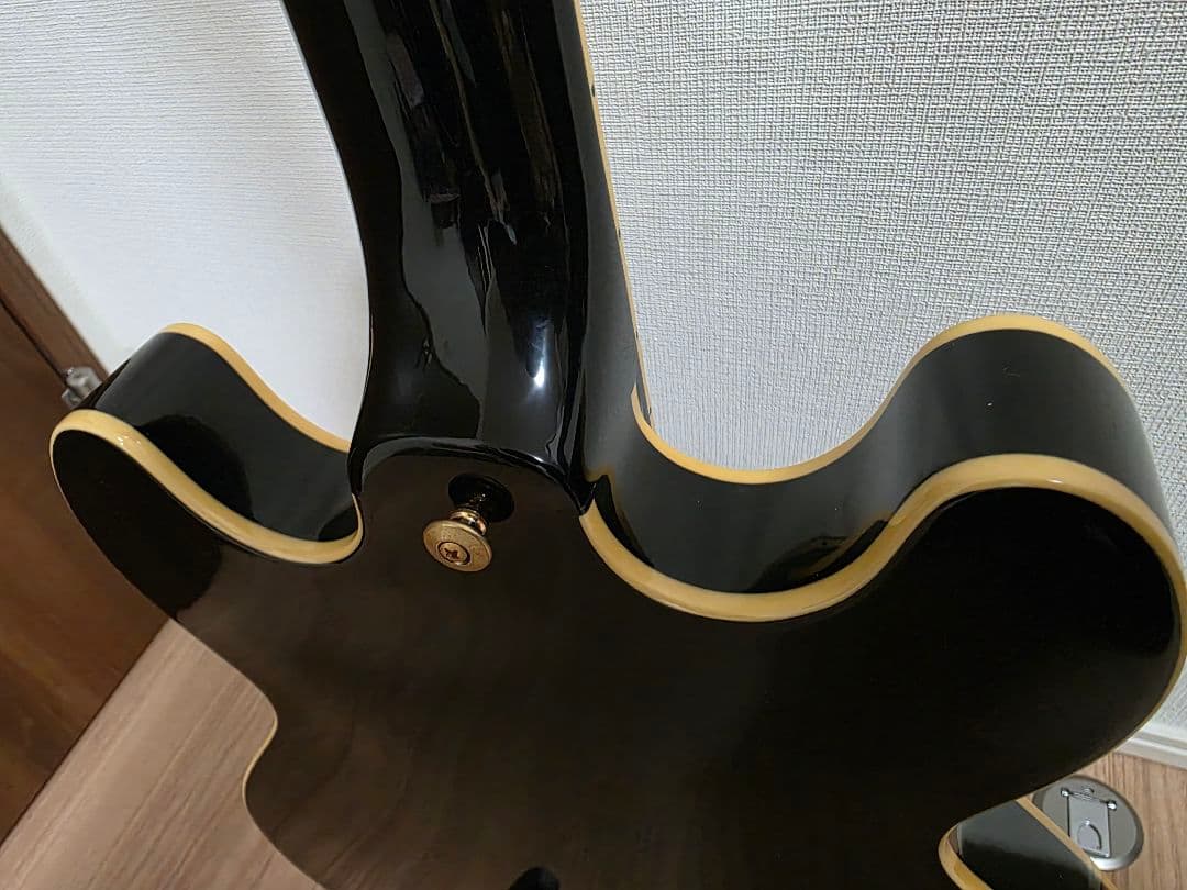 YAMAHA ヤマハ ギター SAS-Ⅱ セミアコ ブラック ハードケース付